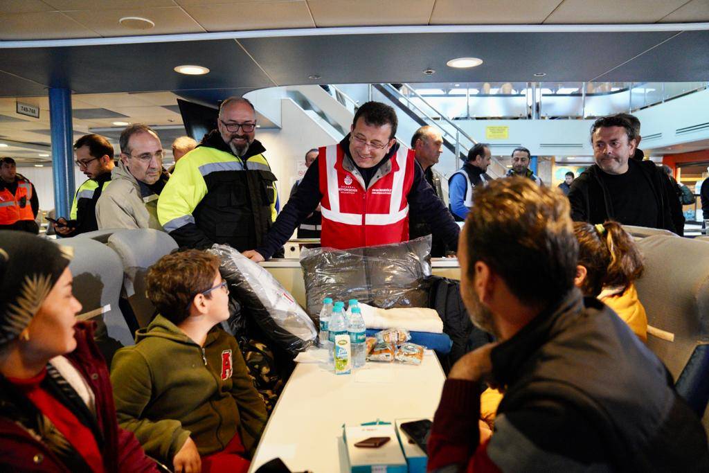 İBB’nin iki gemisi Hatay’da göreve başladı 1